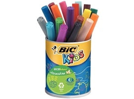 Pot de 18 feutres Visacolor XL, couleurs assorties