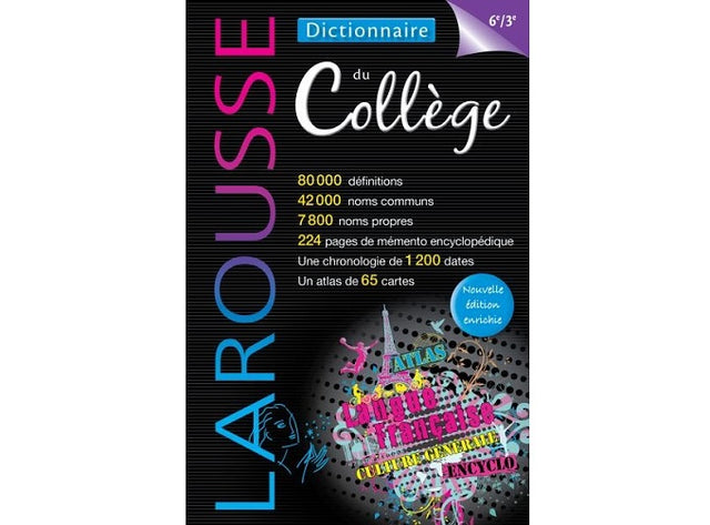 Dictionnaire Larousse Du College, 6Eme/3Eme