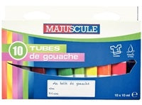 Boite De 10 Tubes Assortis 10Ml Gouache
