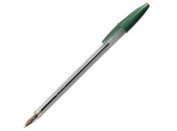 Stylo A Bille Cristal Vert