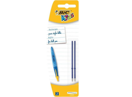 2 Recharges Stylo Twist Encre Bleue