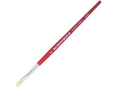 Pinceau Plat En Soie N°6