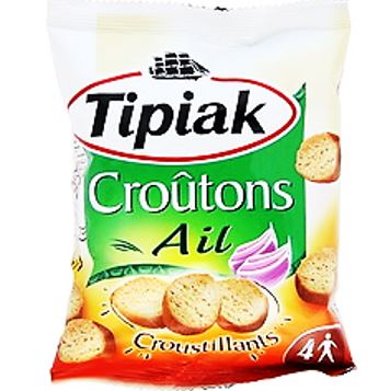 Croutons a l’ail croustillants