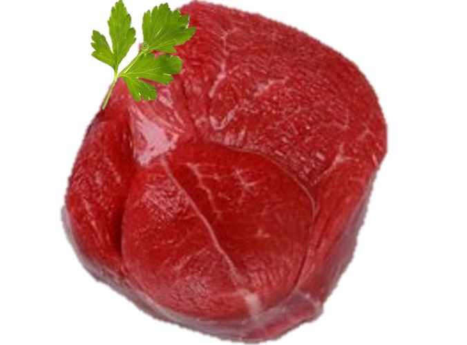 Tranche de gigot d’agneau, desossee