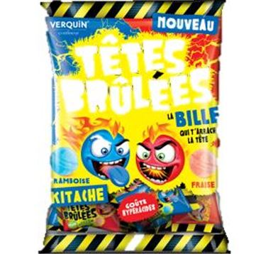 Tetes Brulees Billes Kitache Fraise/Framboise