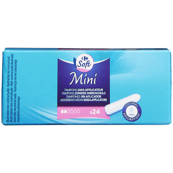 Mini Tampons Sans Applicateur