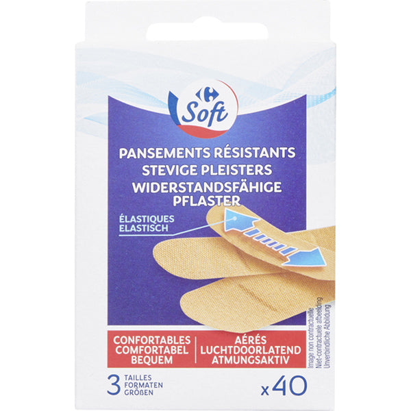 Pansements resistants elastiques