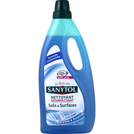 Nettoyant dA©sinfectant sols et surfaces