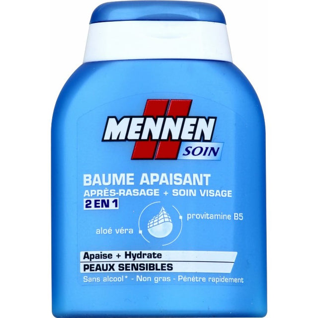 Soin baume apaisant apres-rasage