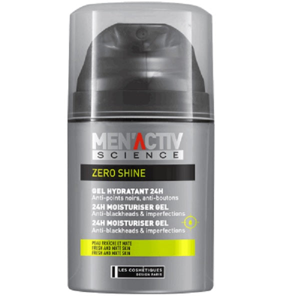 Gel hydratant anti-acne homme