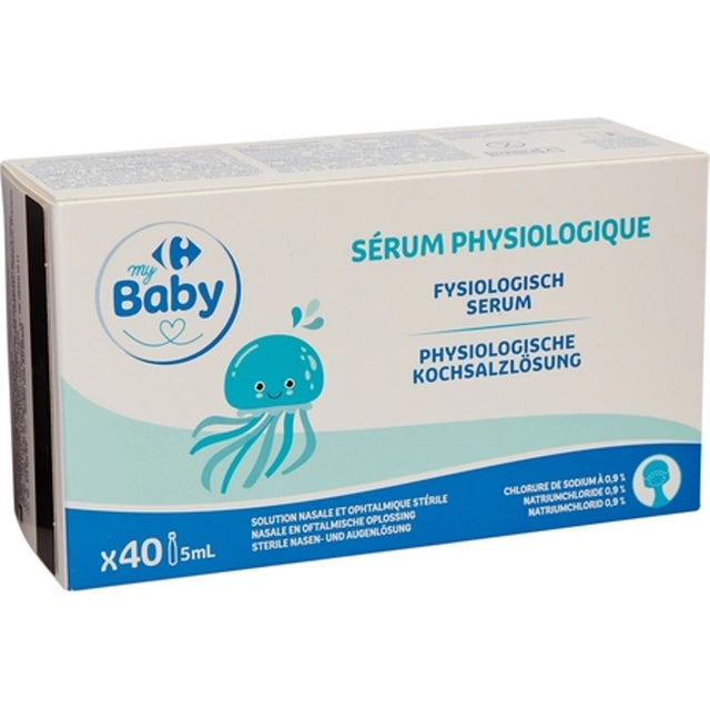 Dosettes de serum physiologique bebe