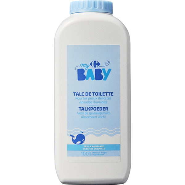 Talc de toilette bebe