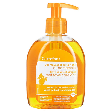 Gel moussant extra riche a l’hamamelis