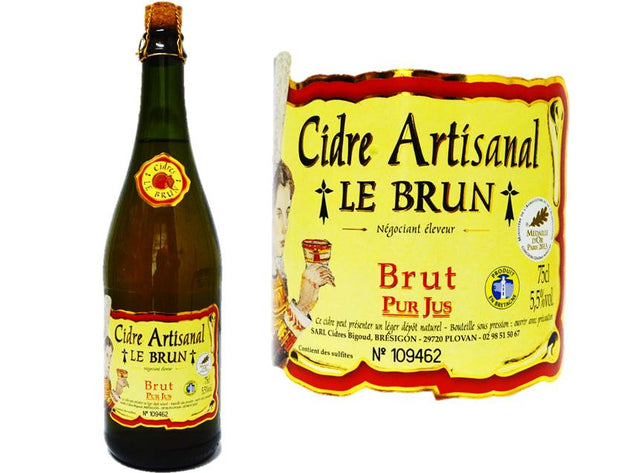 Cidre artisanal brut