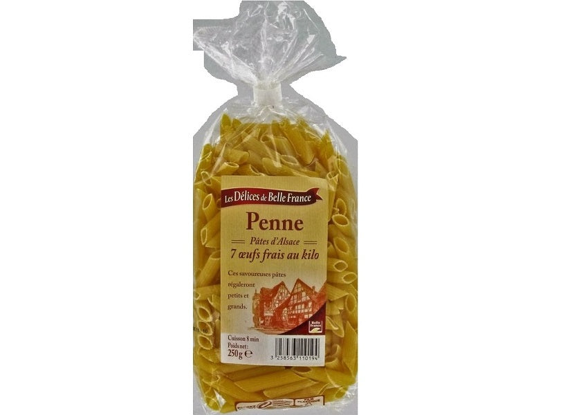 Penne Dalsace Aux Œufs