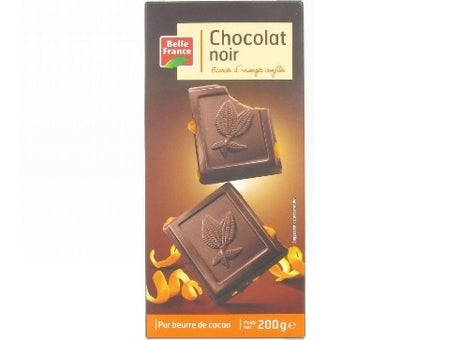 Chocolat Noir A Lecorce Doranges Confites