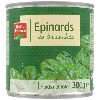 CHOPPED SPINACH 380G (#116729)