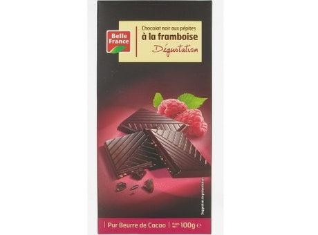 Chocolat Noir Framboise Degustation