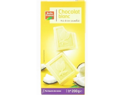 Chocolat Blanc Noix De Coco