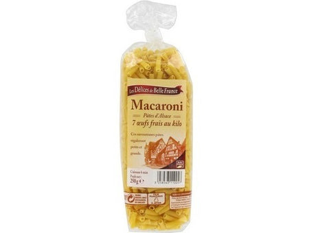 Pates Alsace Macaroni Aux Œufs 250 G