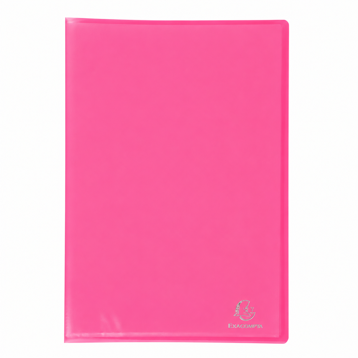 A4 CLEAR BOOK 80 VIEWS PINK 1PC (#127606)