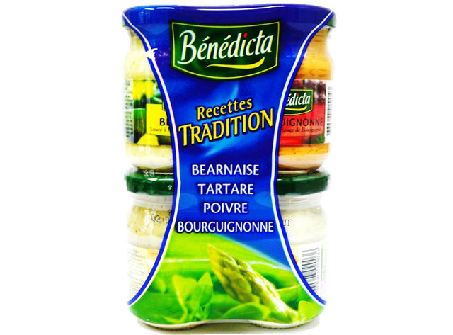 Sauces Poivre, Tartare, Bourguignonne, Bearnaise