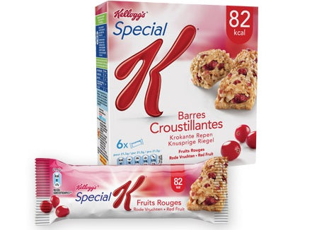 Barres Croustillantes Special K Aux Fruits Rouges