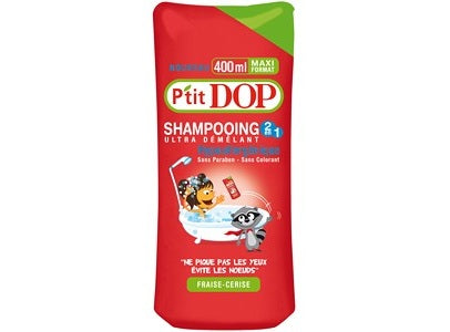 Shampooing 2 En 1 Ultra Demelant Fraise Cerise
