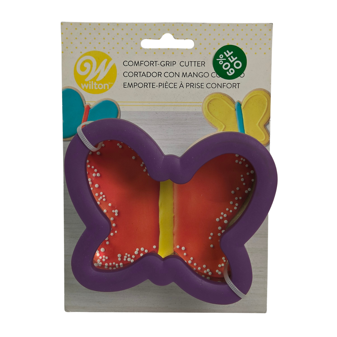 BUTTERFLY COMFORT-GRIP COOKIE CUTTER 4 IN (#54465)