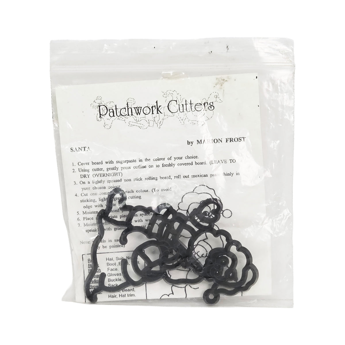 PATCH WORK CUTTERS SANTA (#55093)