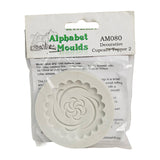 SILICON MOULD-CUPCAKE TOPPER2 AM0080 (#55429)