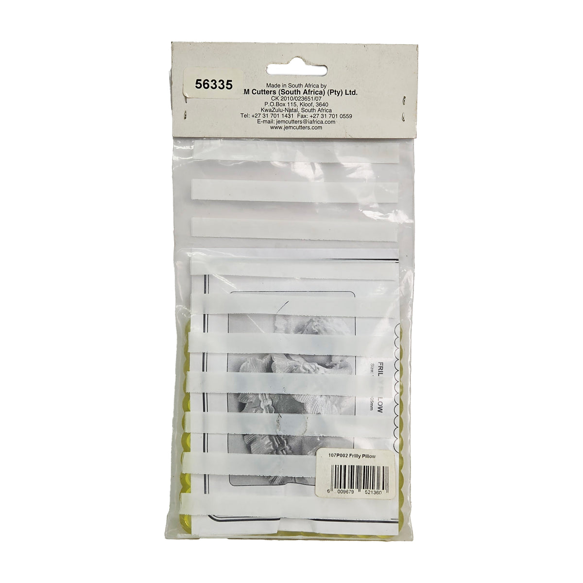 FRILLY PILLOW CAKE CUTTER 105 X 105 MM (#56335)