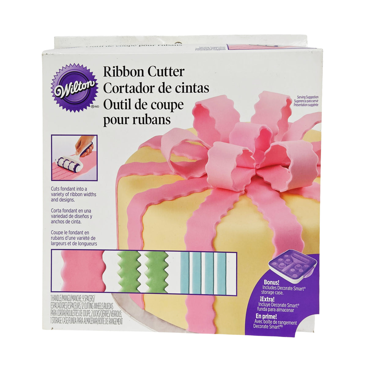 GUMPASTE TOOLS-RIBBON CUTTER 1907-1019 25PCS (#56554)