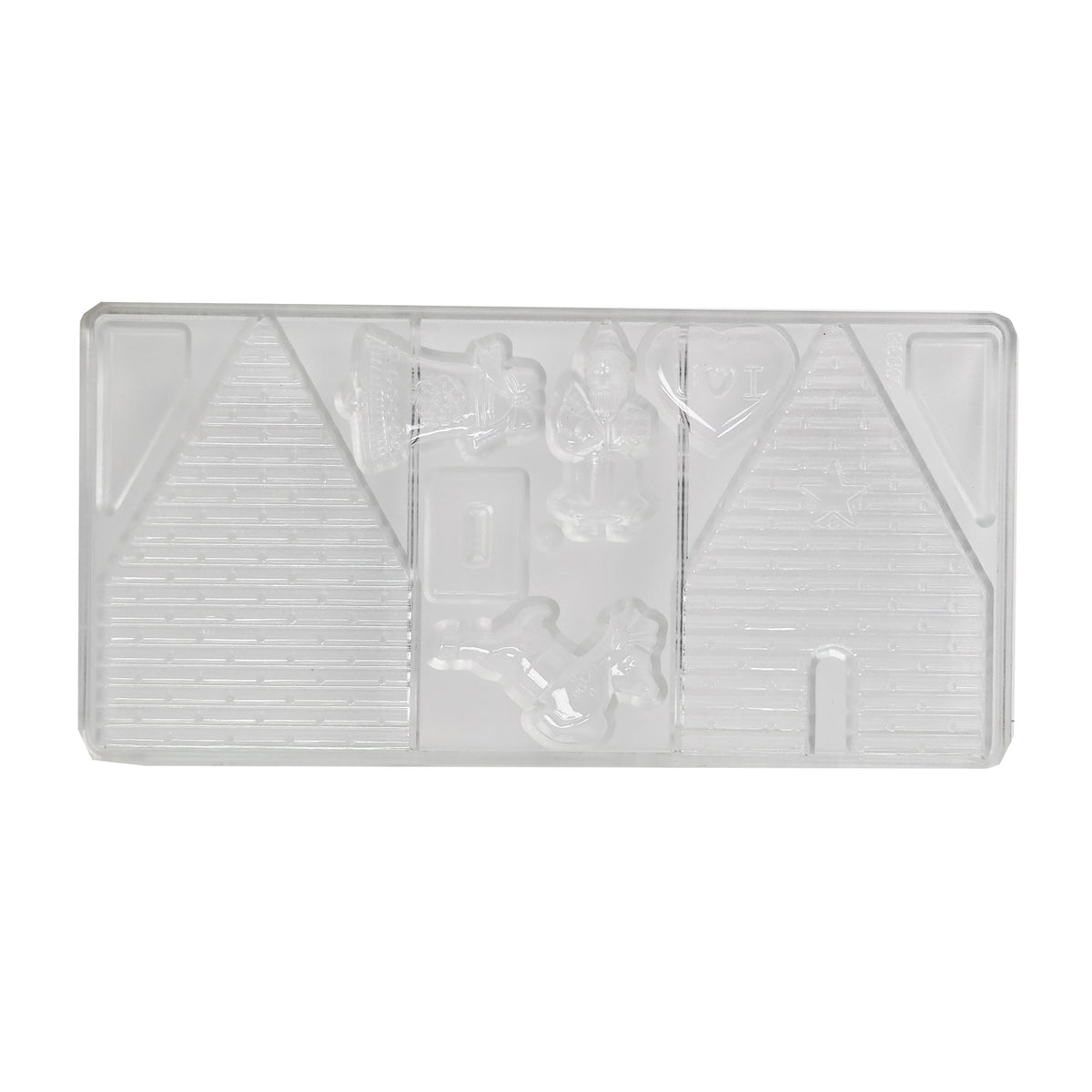 GINGERBREAD HOUSE CHOCOLATE MOULD SET (#58405)