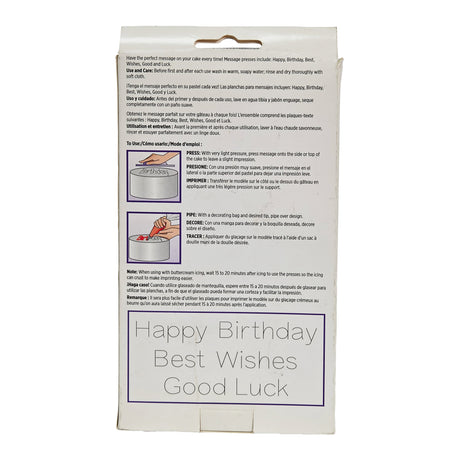 MESSAGE PRESS SET 2104-0237 (#58567)