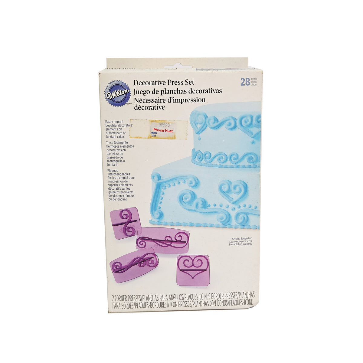 DECORATIVE PRESS SET 28 PIECES (#59993)