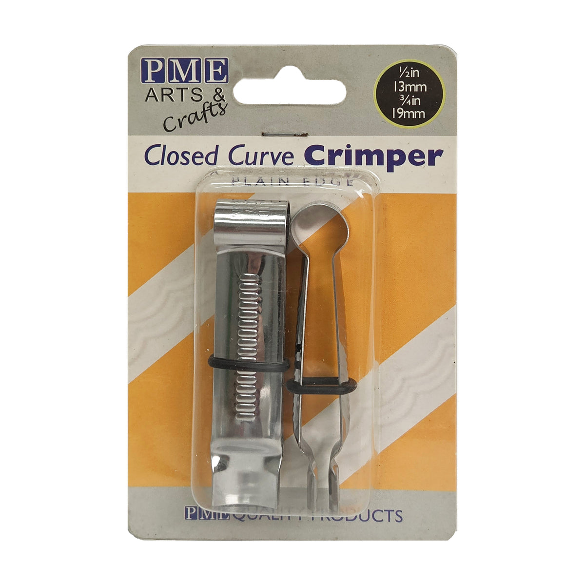 CLOSED CURVE CRIMPER PLAIN EDGE 1/2 IN AND 3/4 IN (#60183)