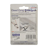 CLOSED CURVE CRIMPER PLAIN EDGE 1/2 IN AND 3/4 IN (#60183)