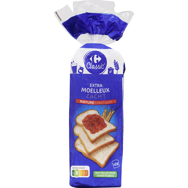 Pain De Mie Nature Extra Mœlleux