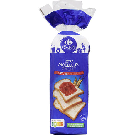 Pain De Mie Nature Extra Mœlleux