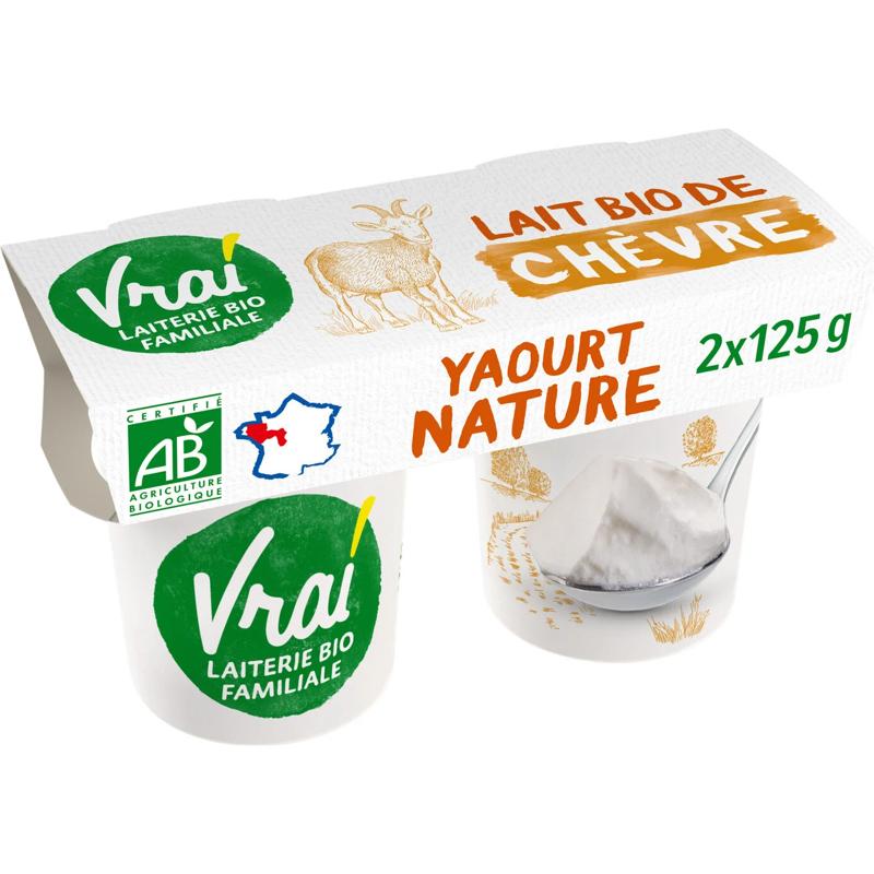 Yaourts Au Lait De Chevre Bio