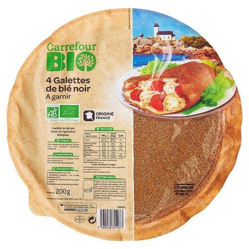 Galettes De Ble Noir Bio