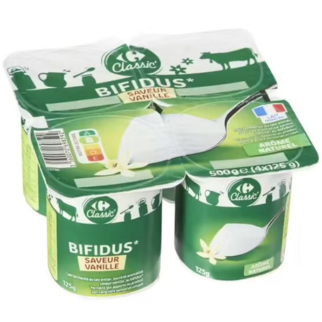 Yaourts Bifidus Saveur Vanille