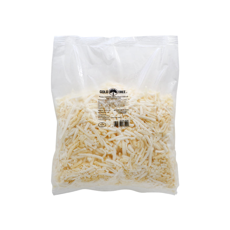 shredded pizza topping cheese 1kg (#62281)
