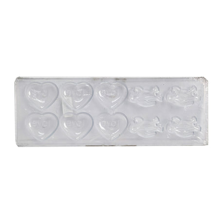 MOULD CHOCOLATE LOVE/PENGUIN 10CAV 256-10 (#62304)