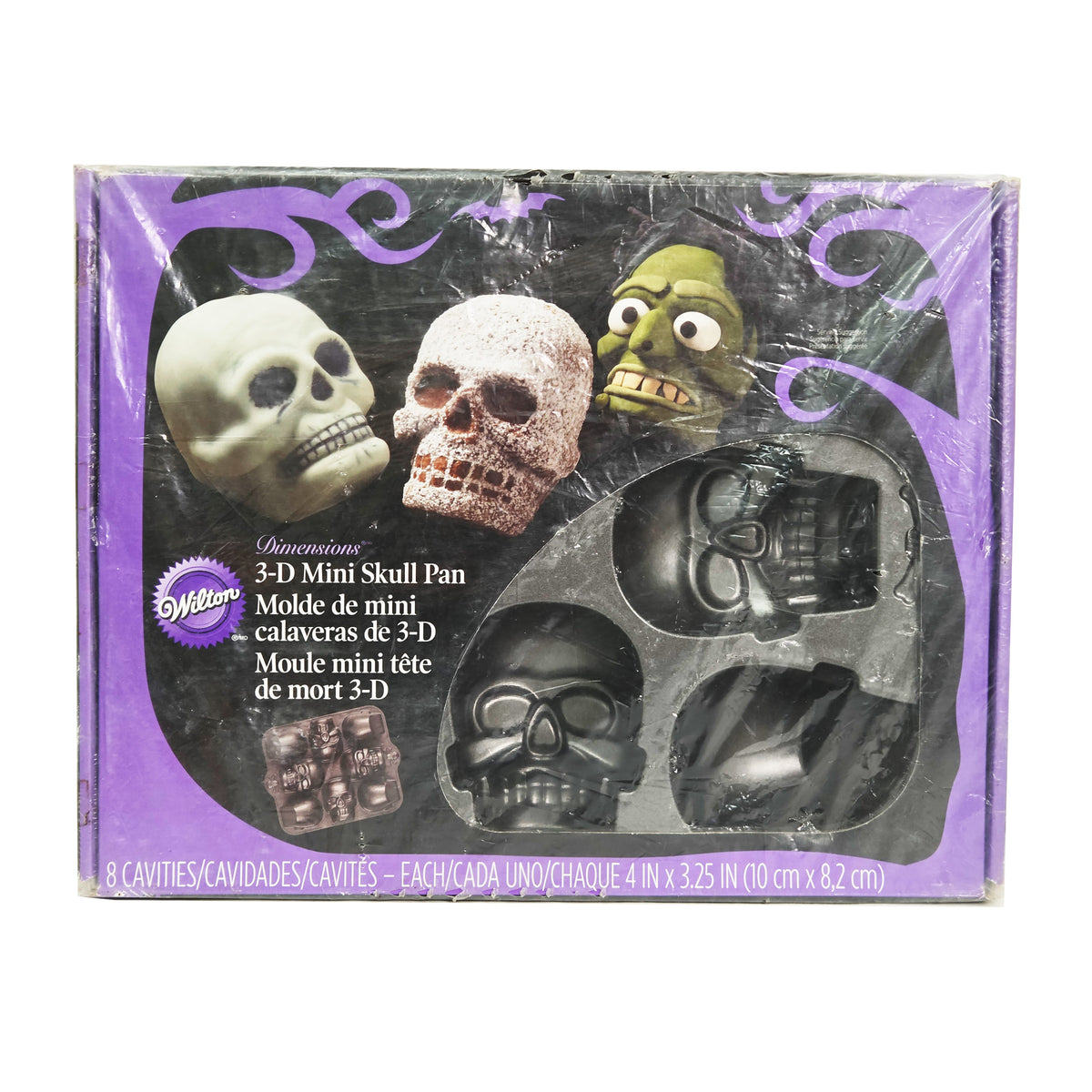 MINI SKULL PAN 8CAV 2105-0607 (#62767)