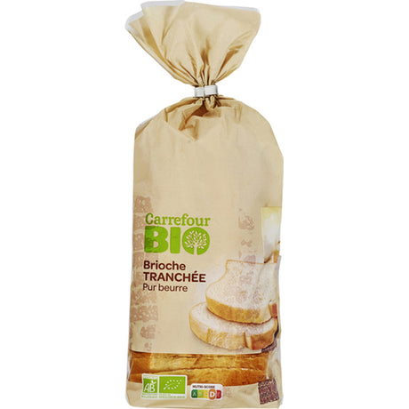 Brioche tranchee pur beurre BIO