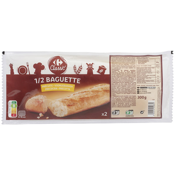 Demi-Baguettes Precuites