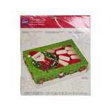 CHRISTMAS COOKIE BOXES 3 X 9.5 X 6.5 IN, 2 PIECES (#63375)
