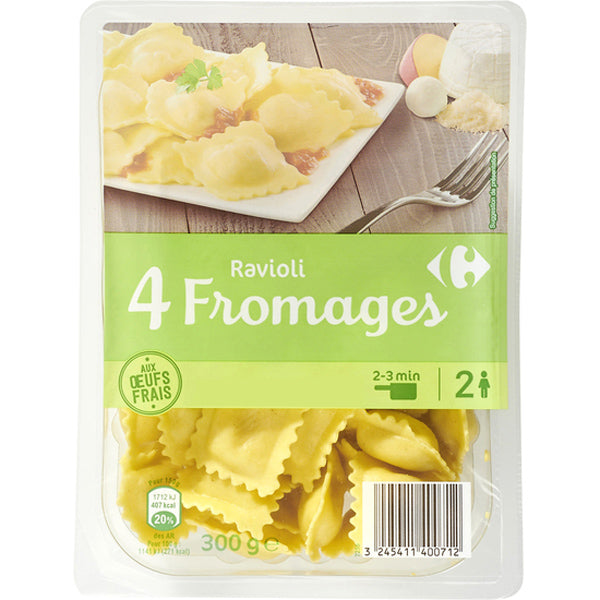 Ravioli 4 Fromages Aux Œufs Frais